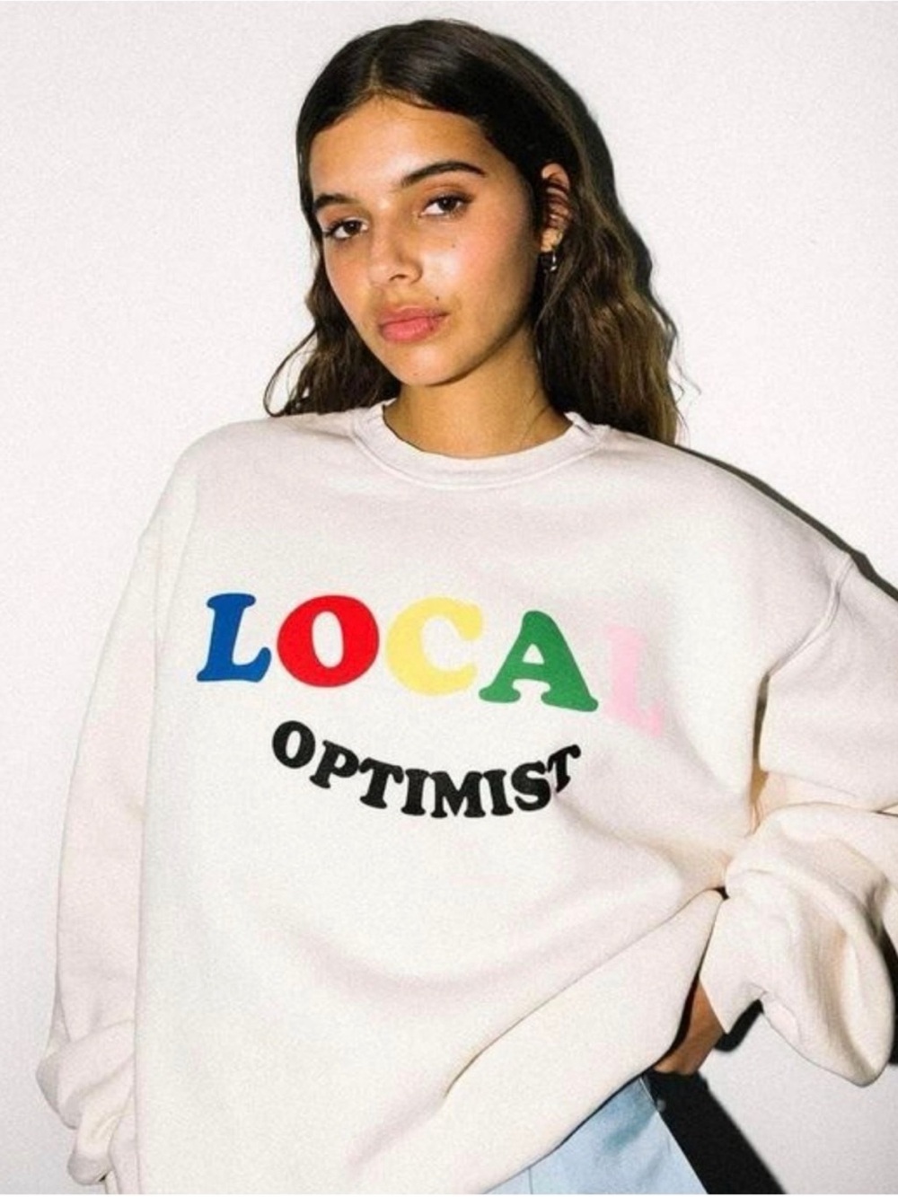 Madhappy Local Optimist Crewneck Sweatshirt